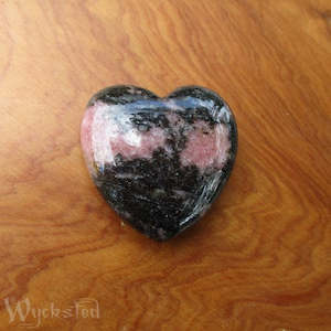 Rhodonite Crystal Heart