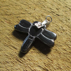 Dragonfly Hematite Pendant - Clearance Stuff