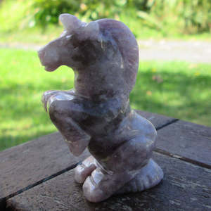Wands And More: Lepidolite Unicorn Crystal