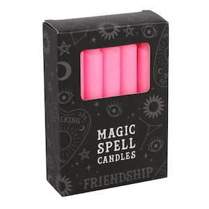 Magic Pink Spell Candles Box of 12