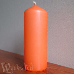 Summer Solstice: Pillar Candle Orange