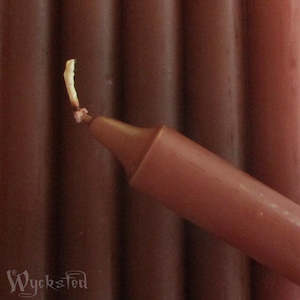 Lammas: Brown Candle 240mm