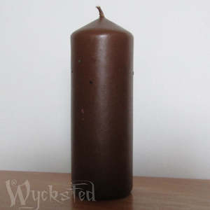 Lammas: Pillar Candle Brown