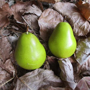 Autumnal Decorative Pears 2 pack - Clearance Stuff