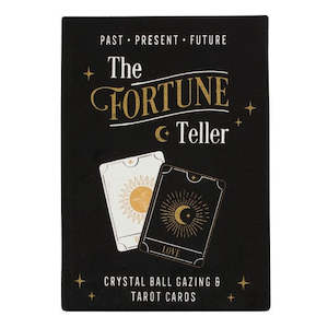 The Witches Library: Fortune Teller Tarot Velvet Notebook - Clearance Stuff