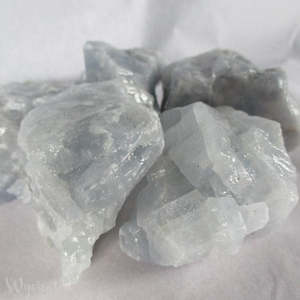 Naturally Rough: Blue Calcite Rough 55-60gm