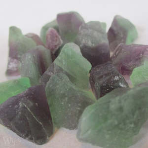 Naturally Rough: Rainbow Fluorite Rough 4-5gm