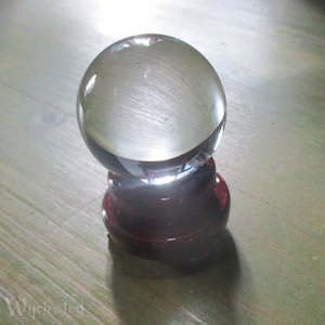 Glass Divination Ball 60mm with Stand