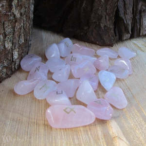 Crystal Runes Rose Quartz