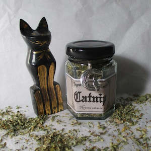 Catnip Apothecary Herb Jar