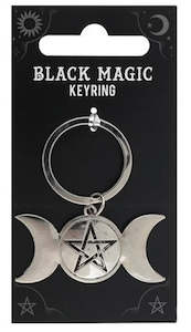 Triple Moon Key Ring - Clearance Stuff