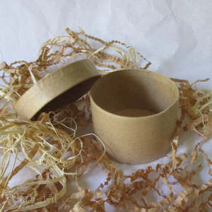 The Crafty Witch: Round Craft Cardboard Box