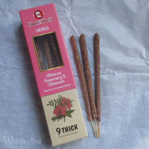 Incense: Herbs Incense Hibiscus, Rosemary and Olibanum