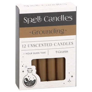 Grounding Spell Candles - Pack of 12