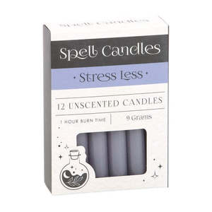 Stress Less Spell Candles - Pack of 12