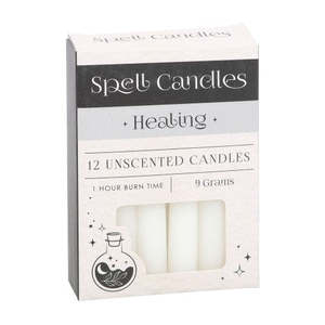 Candles: Healing Spell Candles - Pack of 12