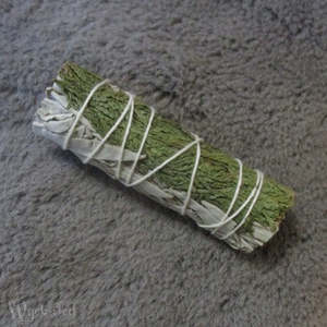 White Sage and Cedar Smudge Stick