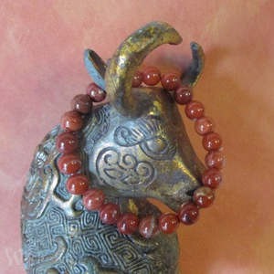 Jewellery: Red Jasper Bracelet