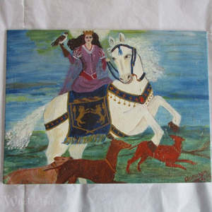 Art And Charts: Hecate Painting - R Collins