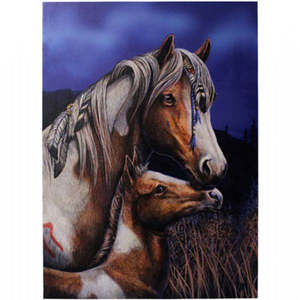 Sagittarius: Apache Horses Canvas Print