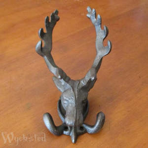 Stags Head Double Hook