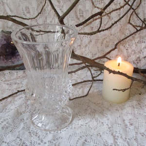 Lead Crystal Bud Vase 10cm - Preloved