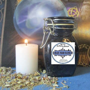 Black Bear Apothecary: Blue Moon Herb Blend in a Jar