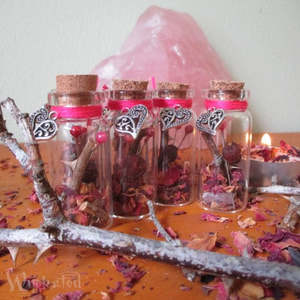 Broken Heart Charm Bottle