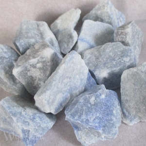 Crystals And Gemstones: Blue Quartz Natural 28-32gm