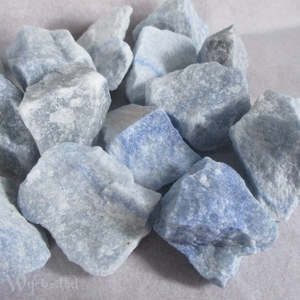 Crystals And Gemstones: Blue Quartz Natural 15-17gm