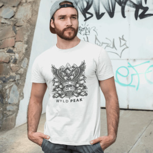 Eco Mens Tees: Classic Americana Men’s Organic Cotton T-Shirt – Soft Outdoor Heritage Tee