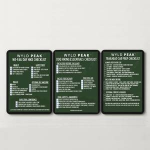 Ultimate Hiking Checklist Bundle PDF - All-in-One Trail Prep & Pack-Out Guides