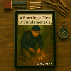 Digital Survival Guides: Bushcraft Fire Starting Guide - Survival Skills PDF for Wilderness & Outdoor Adventure