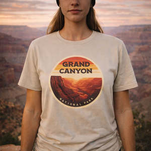 National Park Tees: Grand Canyon South Rim Shirt | Classic National Park Hiking Tee