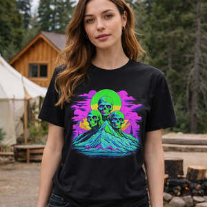 Zombie Graphic Tee - Funny Hiking & Exhausted Humor Shirt