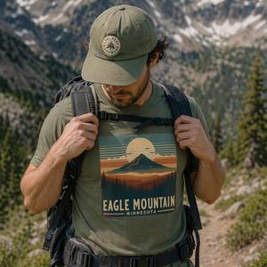 Eagle Mountain Hiking Tee - Minnesota Highest Point Shirt