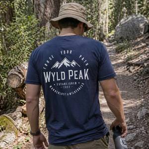 Eco Mens Tees: Mens Organic Hiking T Shirt - Lightweight Breathable Cotton Tee for All-Day Comfort