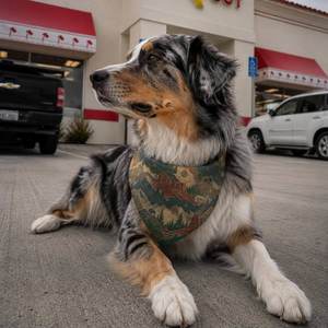 Mountain Trail Dog Bandana - Adventure Americana Pet Bandana