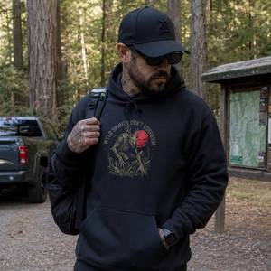 New Arrivals Outdoor Streetwear: Skinwalker Hoodie for Cryptid Horror and Camp Nights