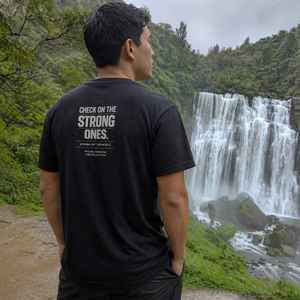 Trail Travel Essentials: Check On The Strong Ones Performance Tee