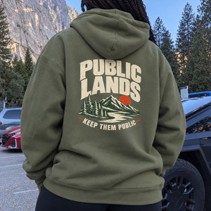 Public Lands Keep Them Public Hoodie