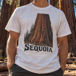 National Park Tees: Sequoia National Park Giant Forest T-Shirt - Unisex