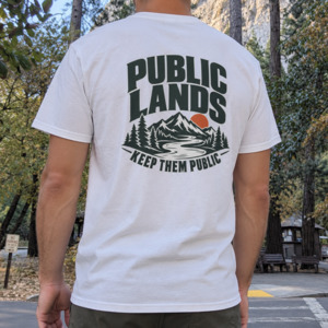 Public Lands Keep Them Public T-Shirt - Unisex