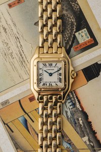 Available: Cartier Panthere SM, Yellow Gold Ref. 86691 1992 w/ Papers