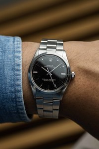 Rolex Oyster Perpetual Ref. 1002 1975 'Black Bark' Dial