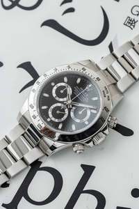 Rolex Daytona Ref. 116520 ‘Black’ Dial 2014 w/ Box & Papers