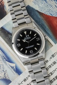 Rolex: Rolex Explorer I Ref. 114270 2006 w/ Box & Papers