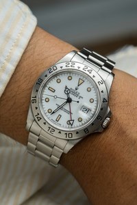 Rolex: Rolex Explorer II Ref. 16570 'Chicchi di Mais' 1996 w/ Box