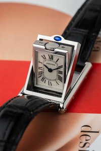 Cartier Tank Basculante Ref. 2386 1990s w/ Service Papers