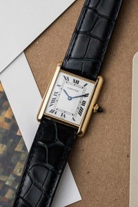 Cartier: Cartier Tank Louis 'Paris' Dial Ref. 78086 1980's